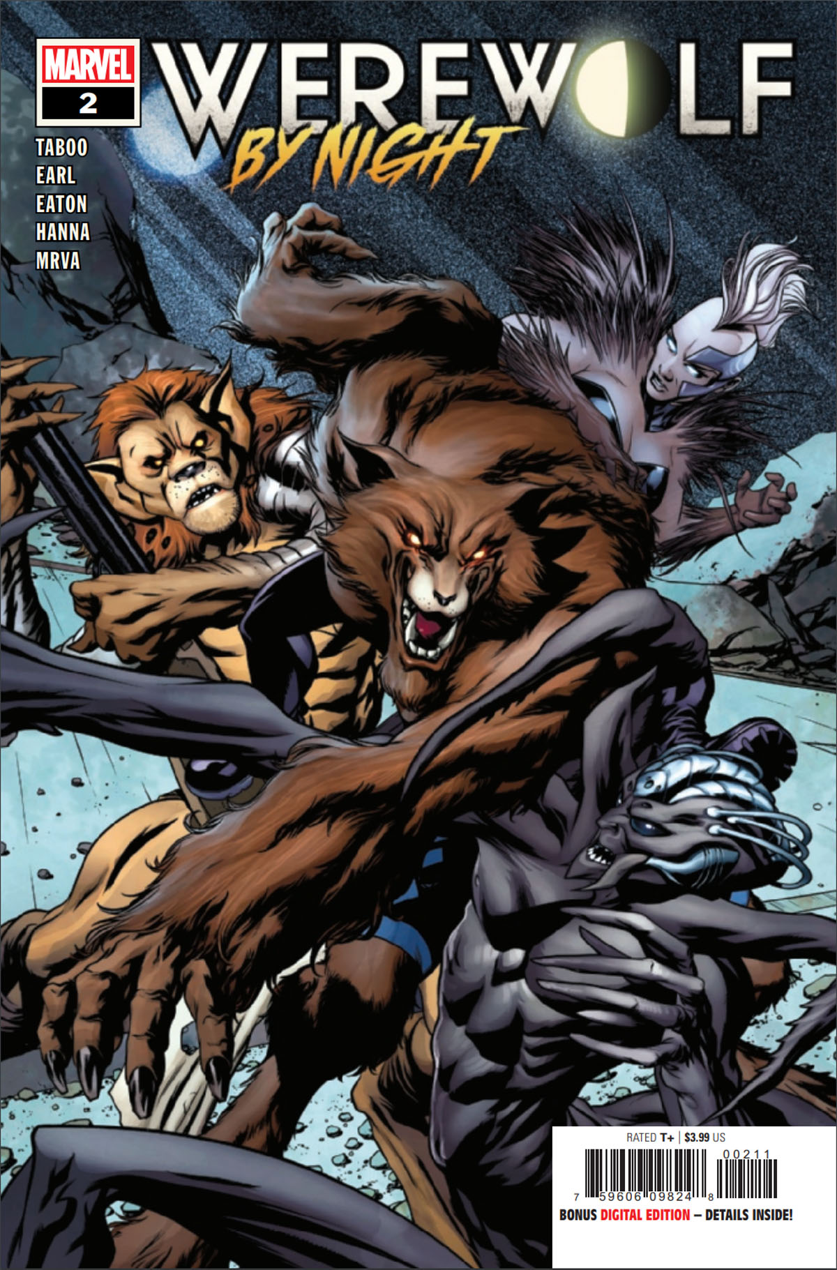 Werewolf by Night #2 cover