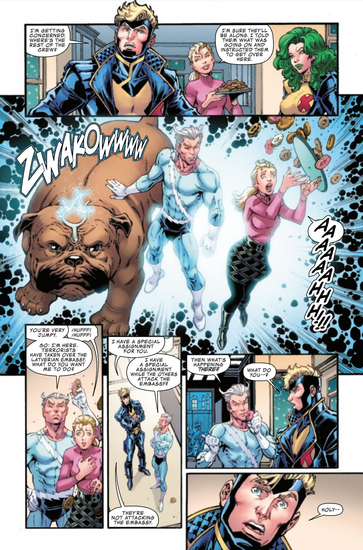 X-Men Legends #5 page 1