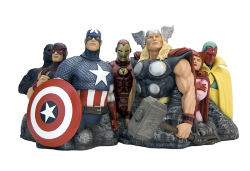Avengers Assembles Alex Ross Fine Art Sculpture