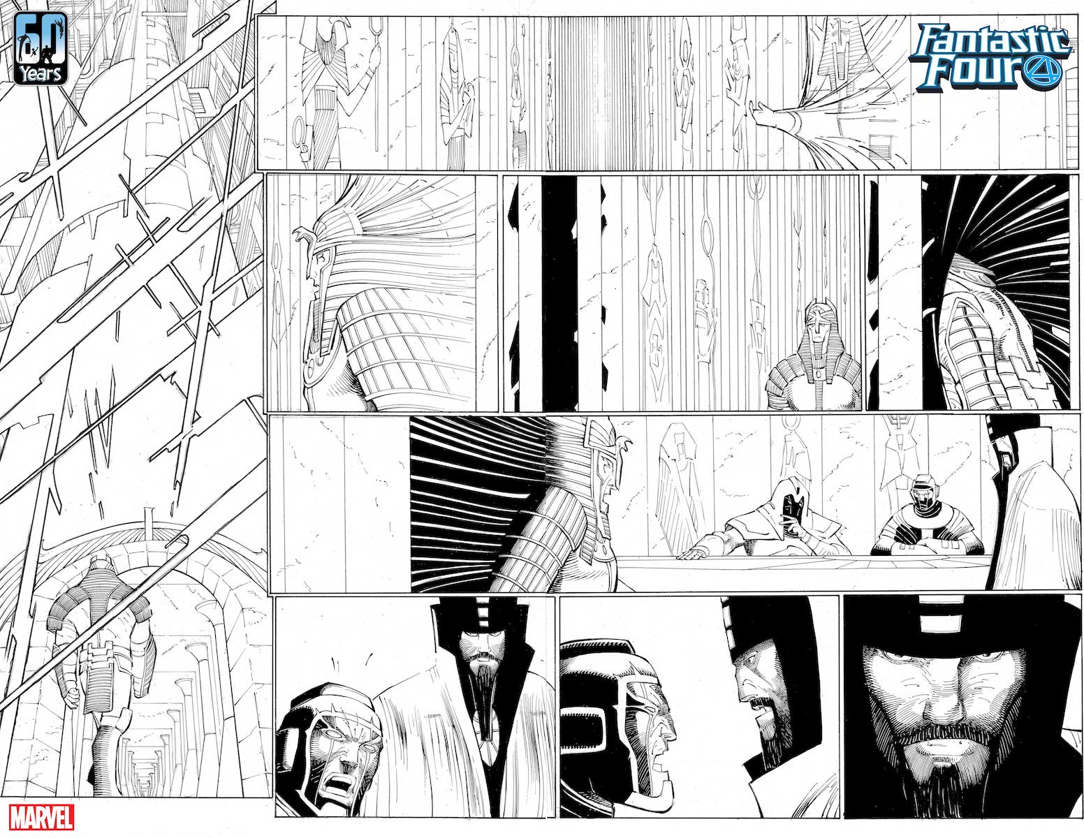 Fantastic Four #35 Page 1 (Art by John Romita Jr.)