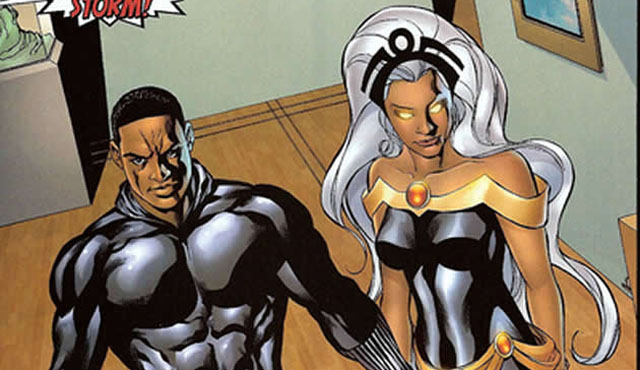 Black Panther and Storm