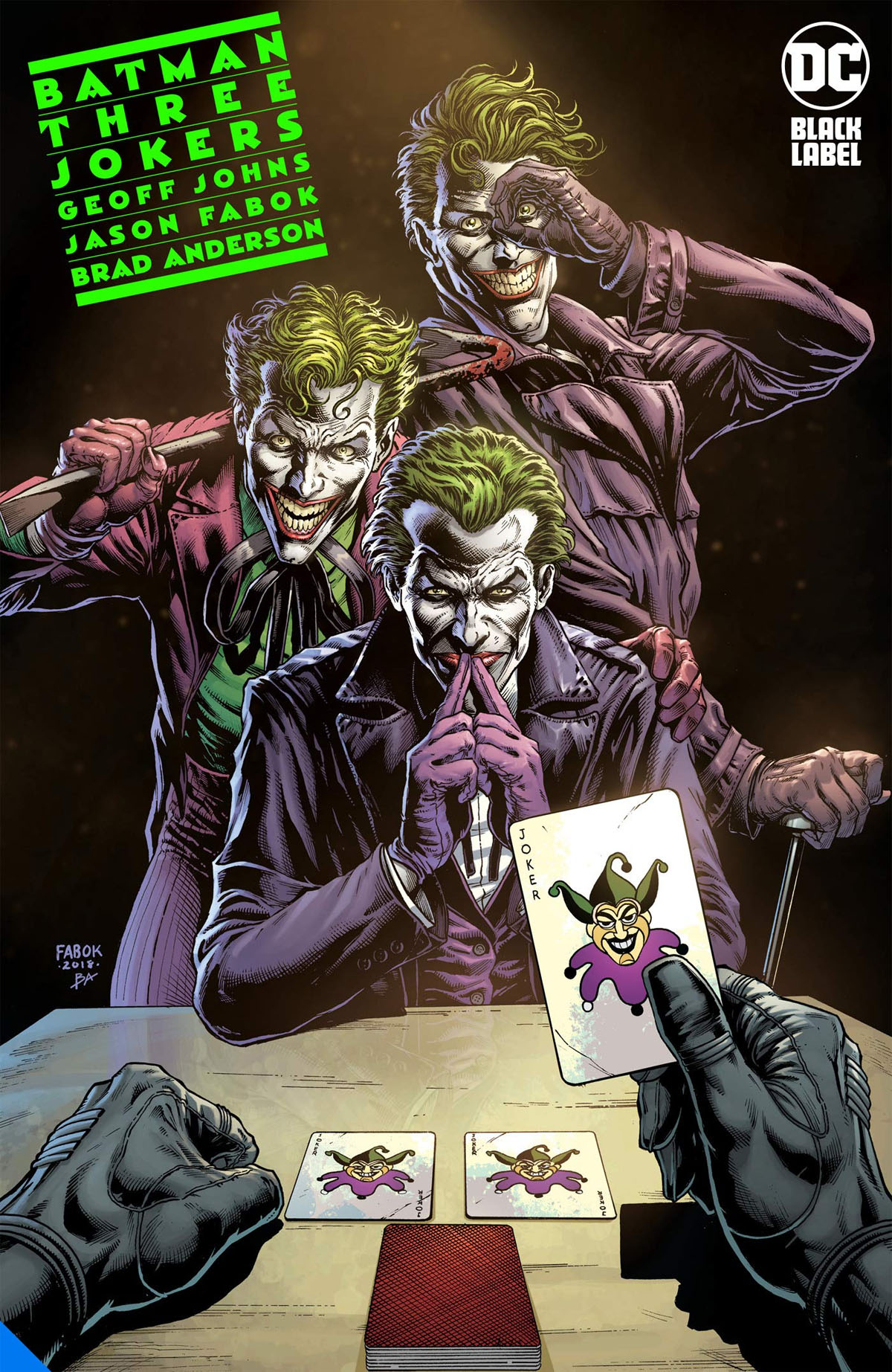 Batman: Three Jokers #1 cover
