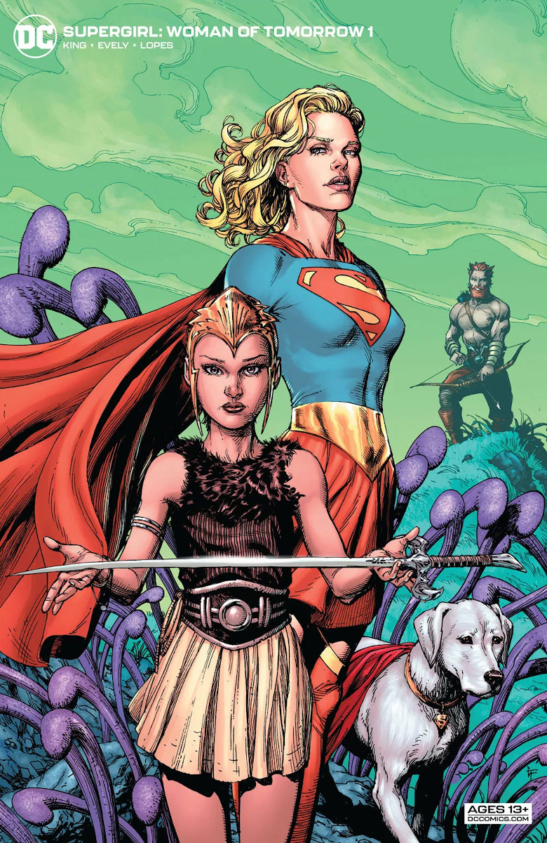 Supergirl: Woman of Tomorrow #1 Variant Cover by Gary Frank