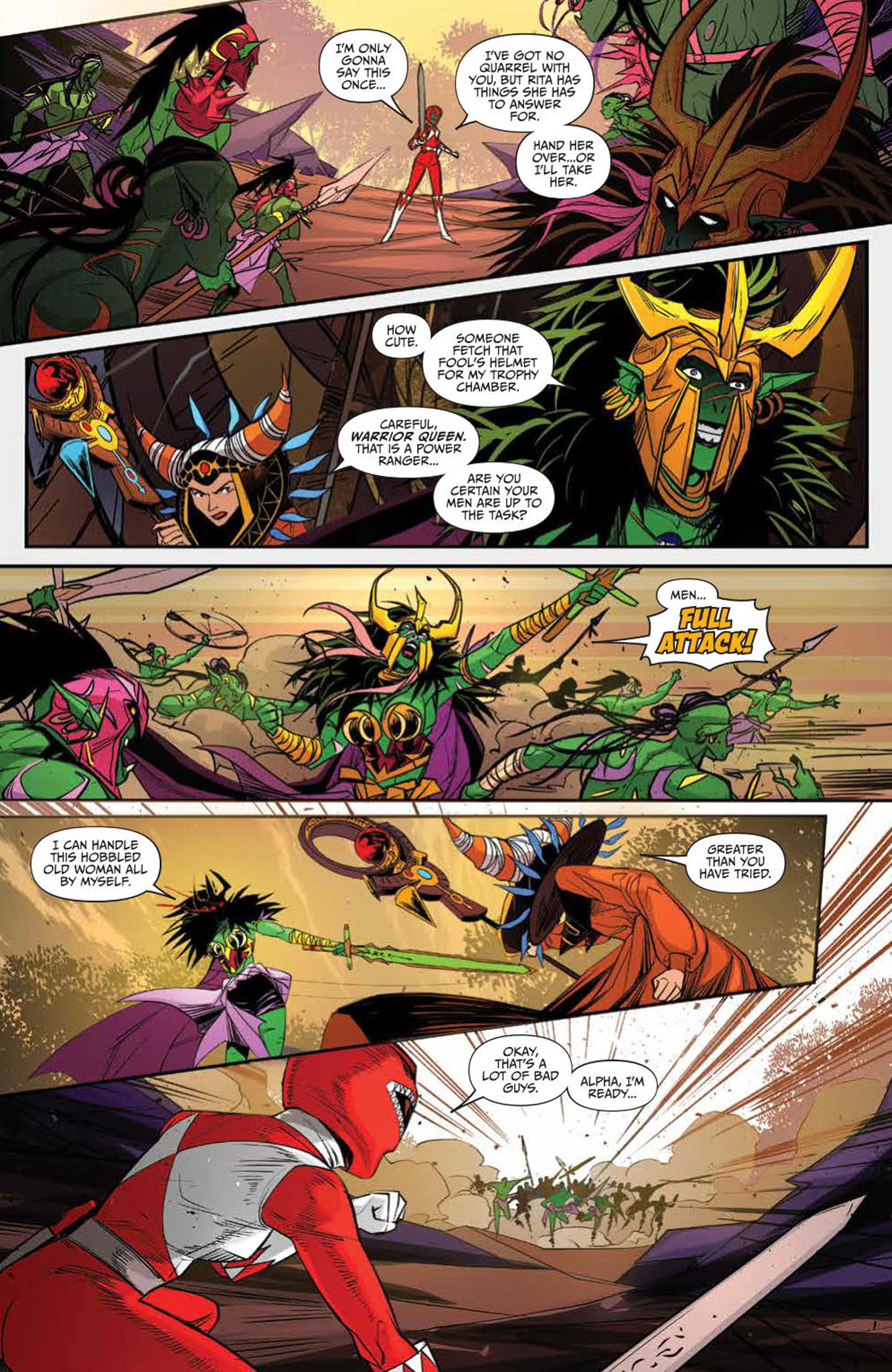 Go Go Power Rangers #16 page 6