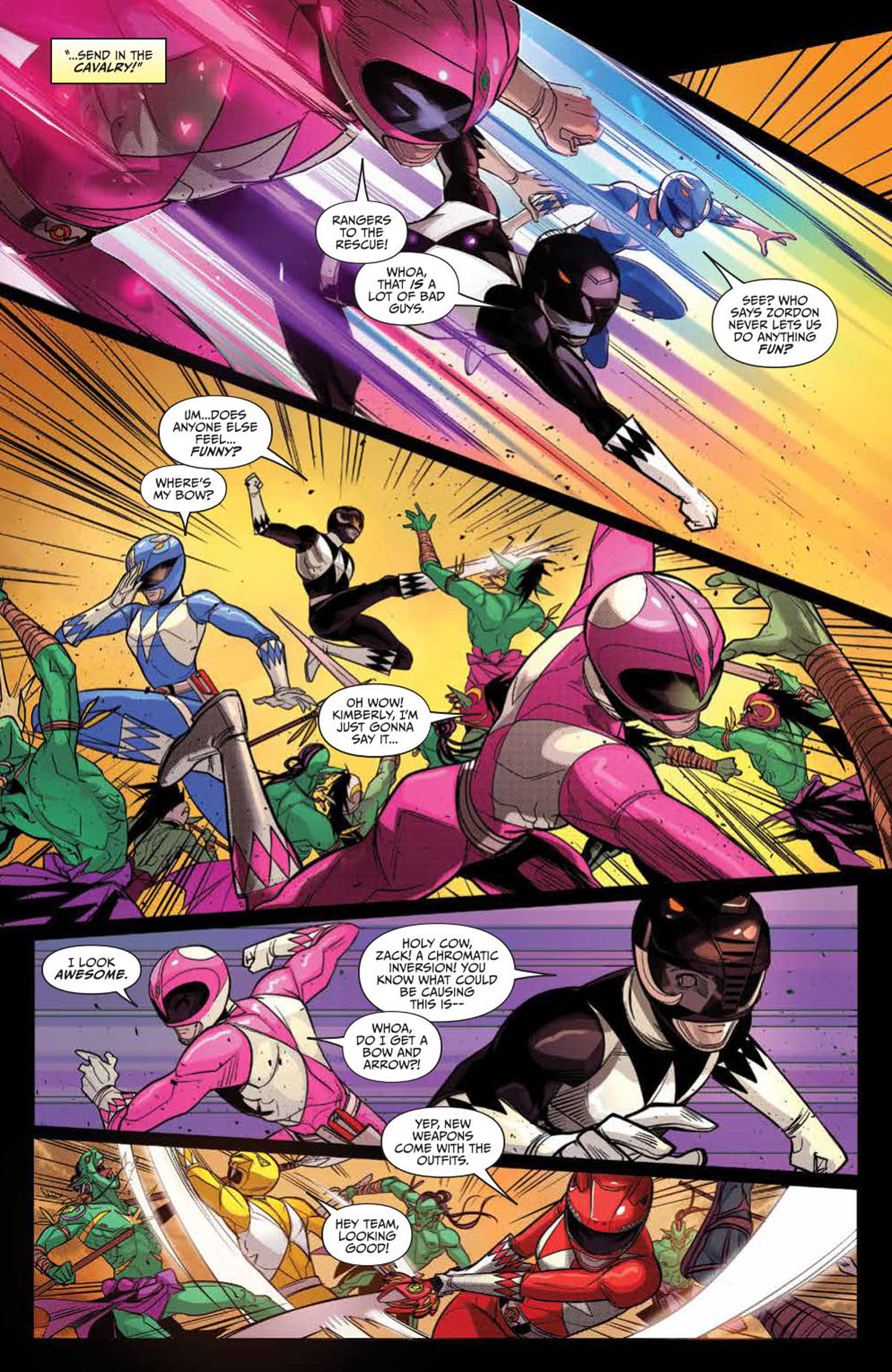 Go Go Power Rangers #16 page 7