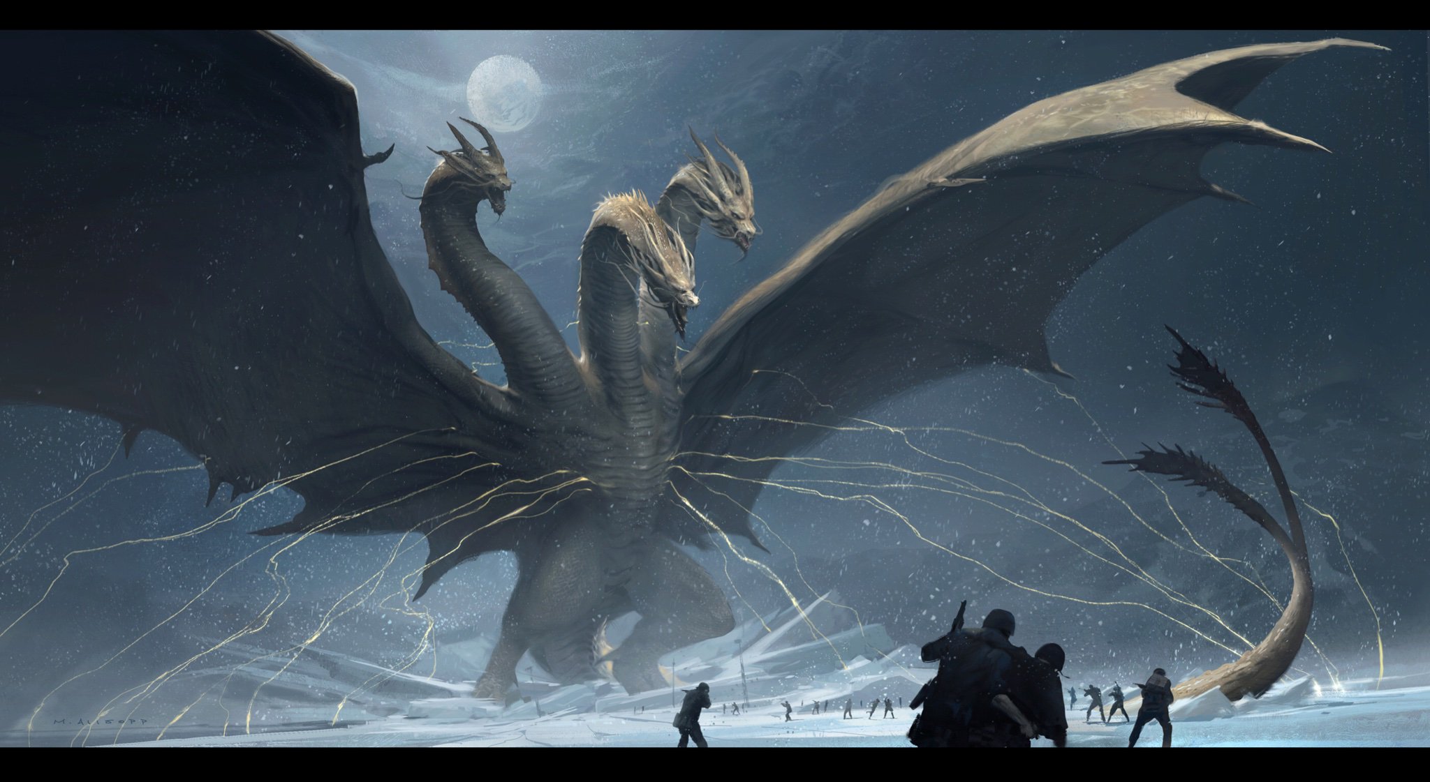 Godzilla King of The Monsters Concept Art 4