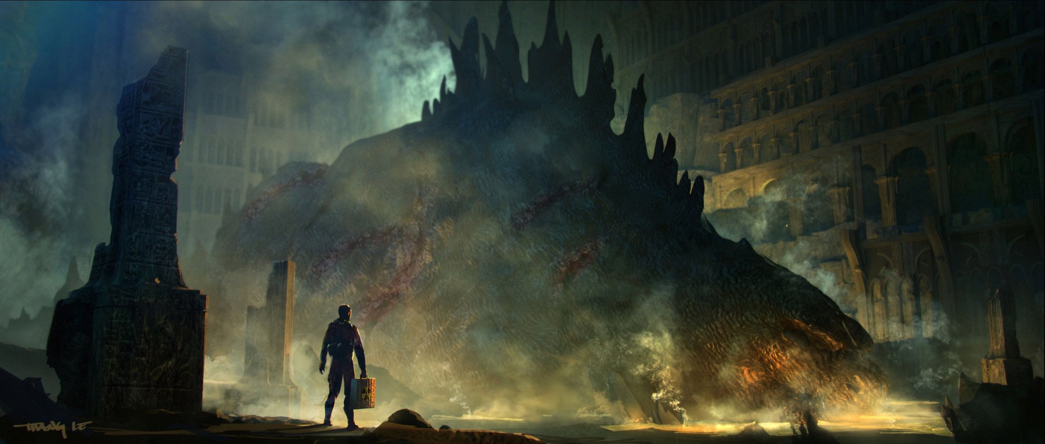 Godzilla King of The Monsters Concept Art 6