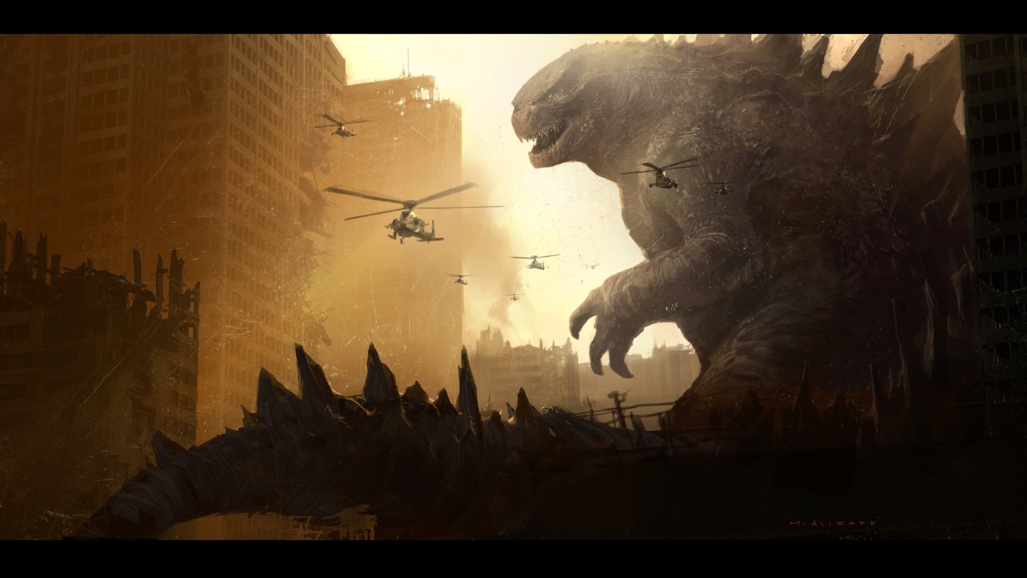 Godzilla King of The Monsters Concept Art 7
