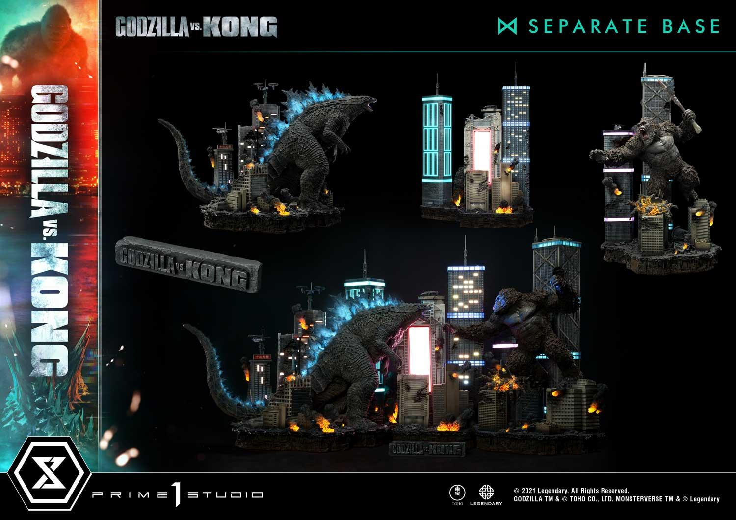 Godzilla vs. Kong statue 3