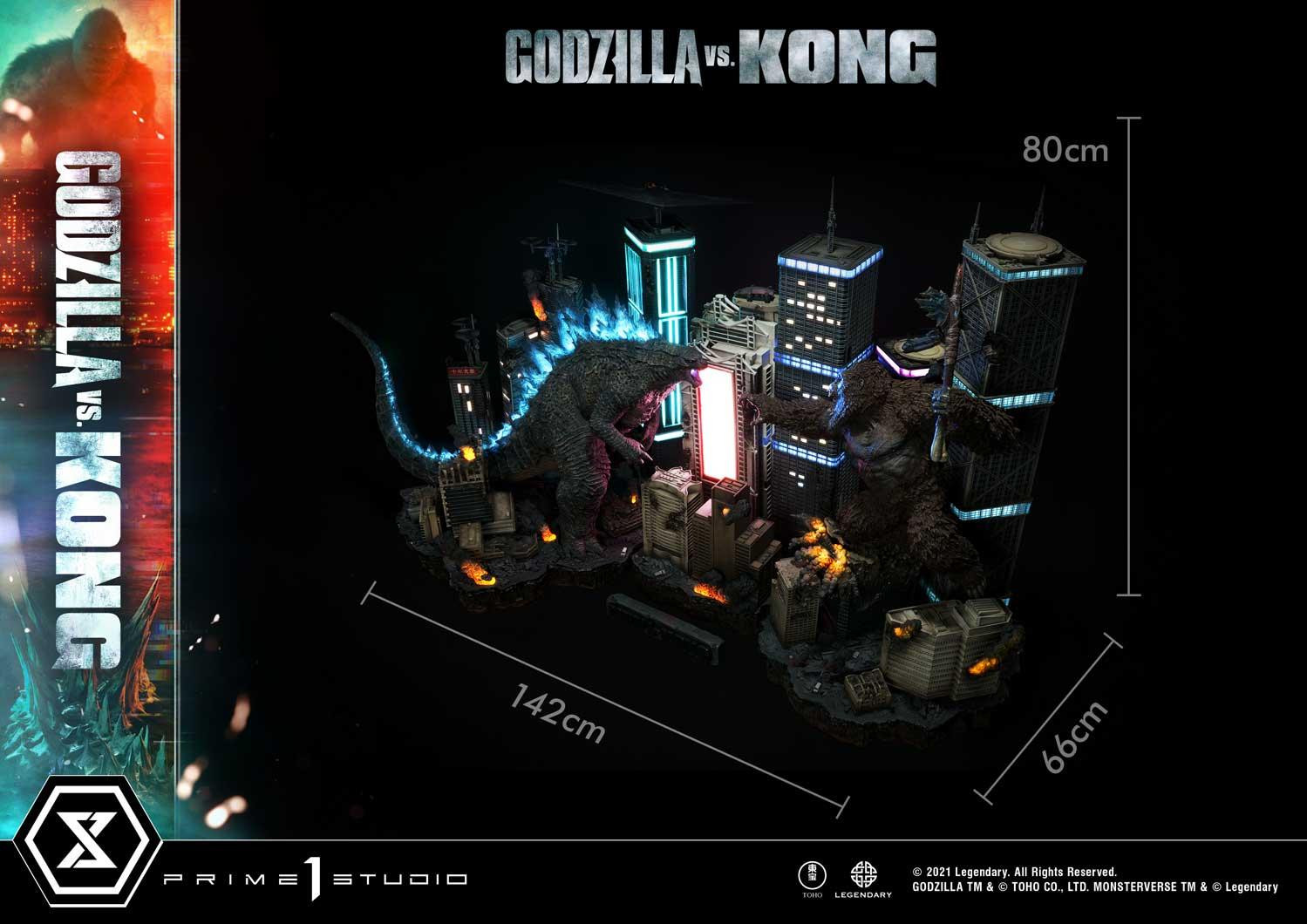 Godzilla vs. Kong statue 7