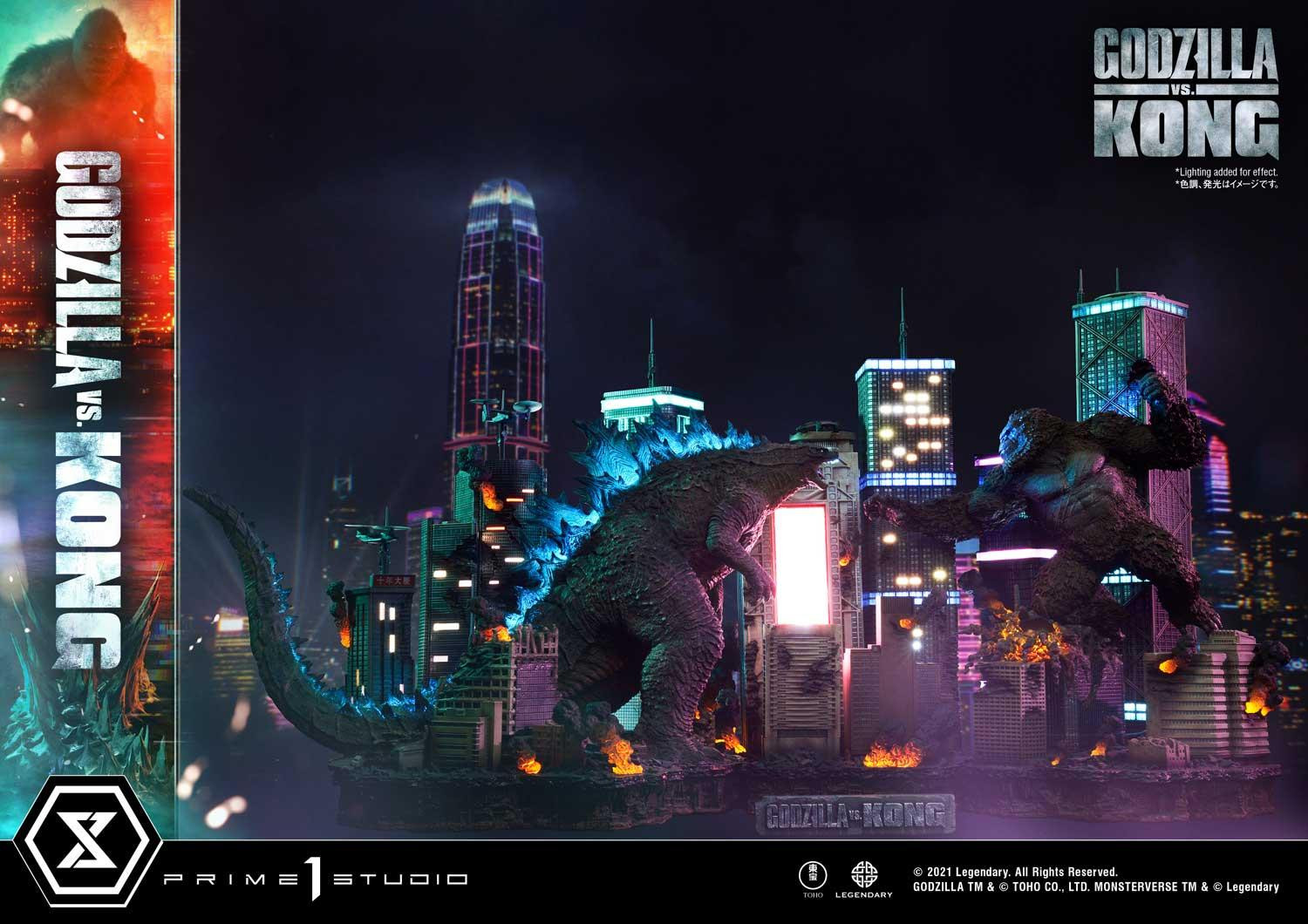 Godzilla vs. Kong statue 8