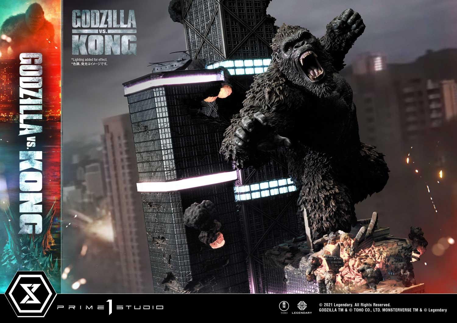 Godzilla vs. Kong statue 10