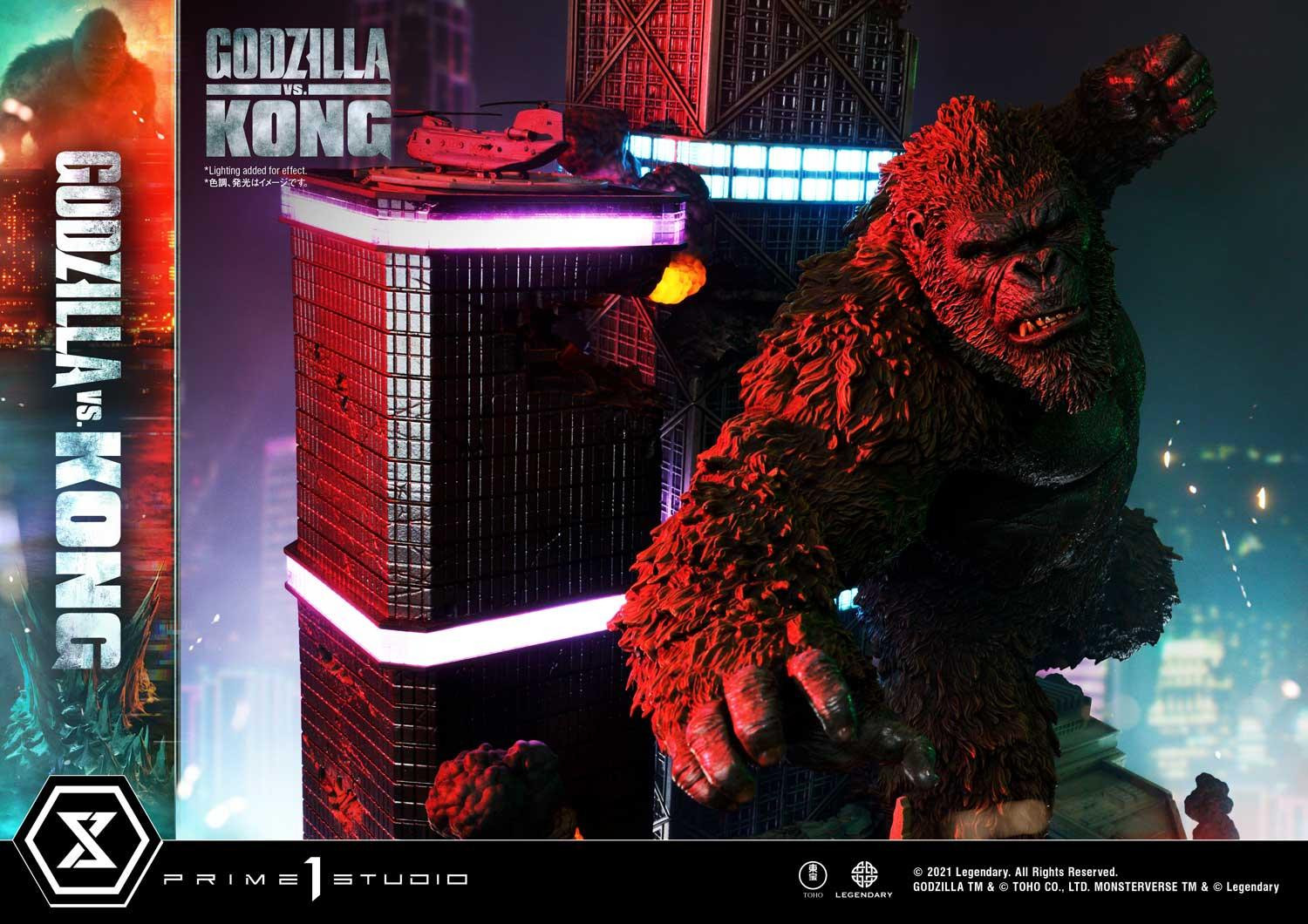 Godzilla vs. Kong statue 11