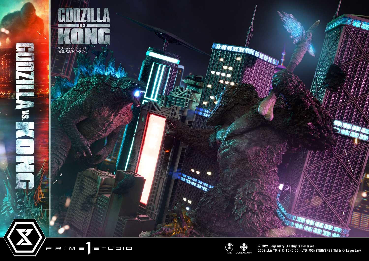 Godzilla vs. Kong statue 16