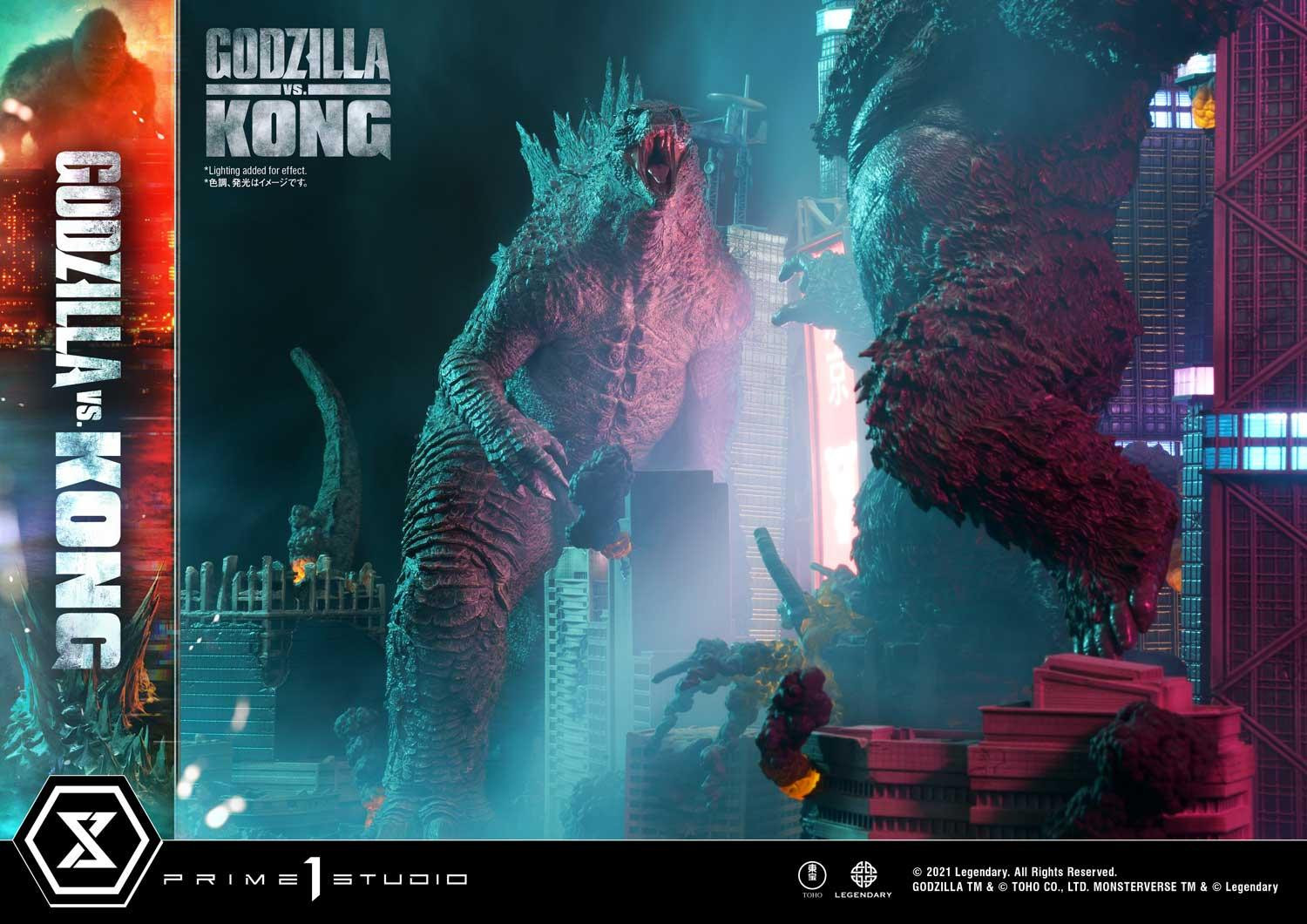 Godzilla vs. Kong statue 19