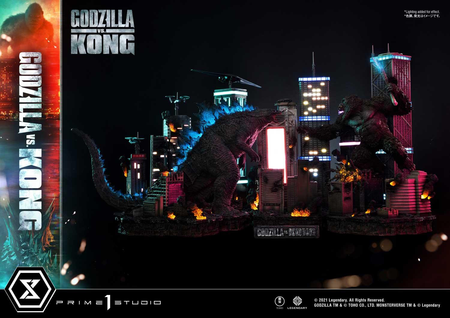 Godzilla vs. Kong statue 20