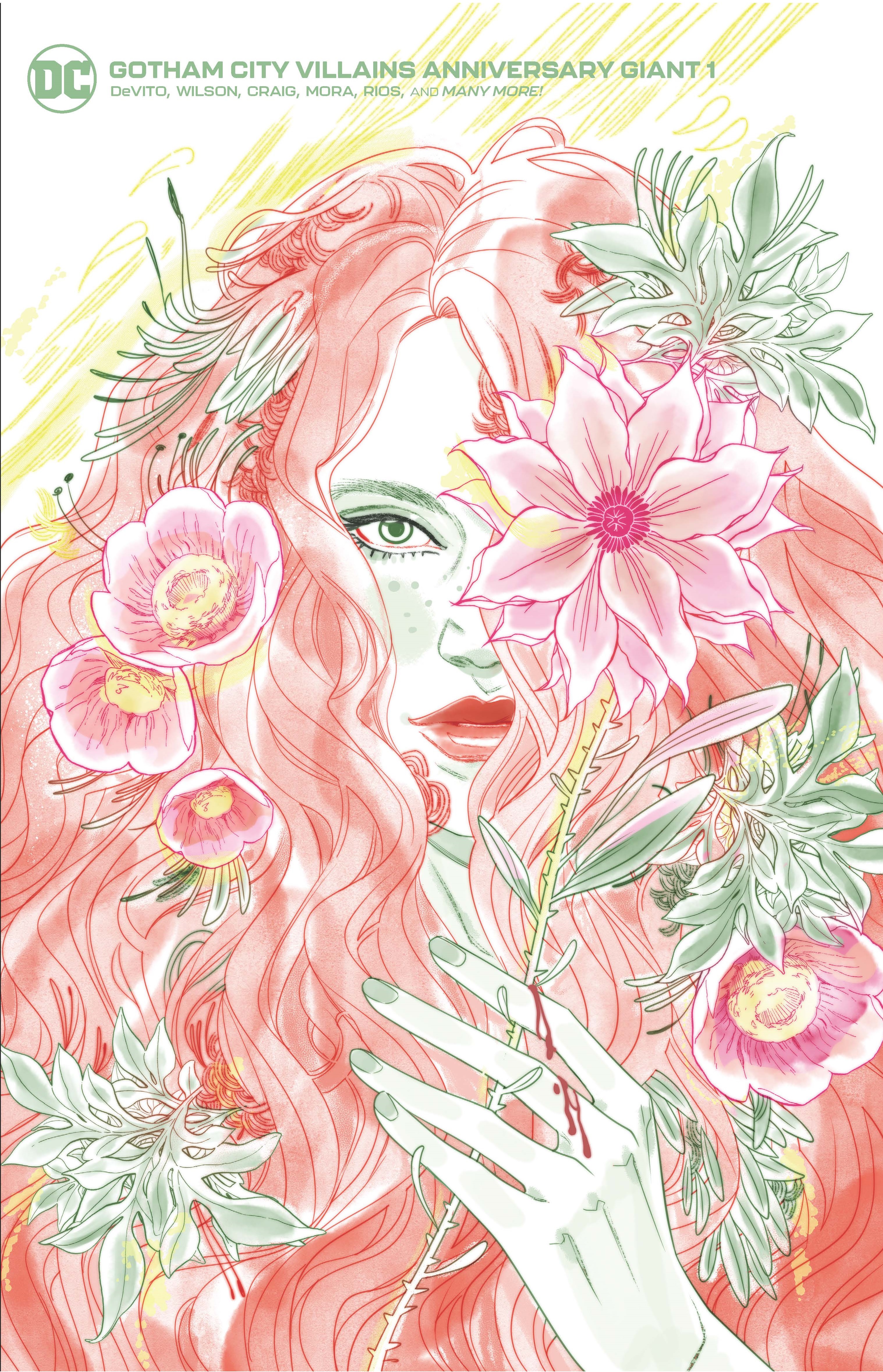 Poison Ivy Variant Cover by Marguerite Sauvage