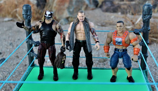 Scale with Mattel WWE and Jazwares AEW