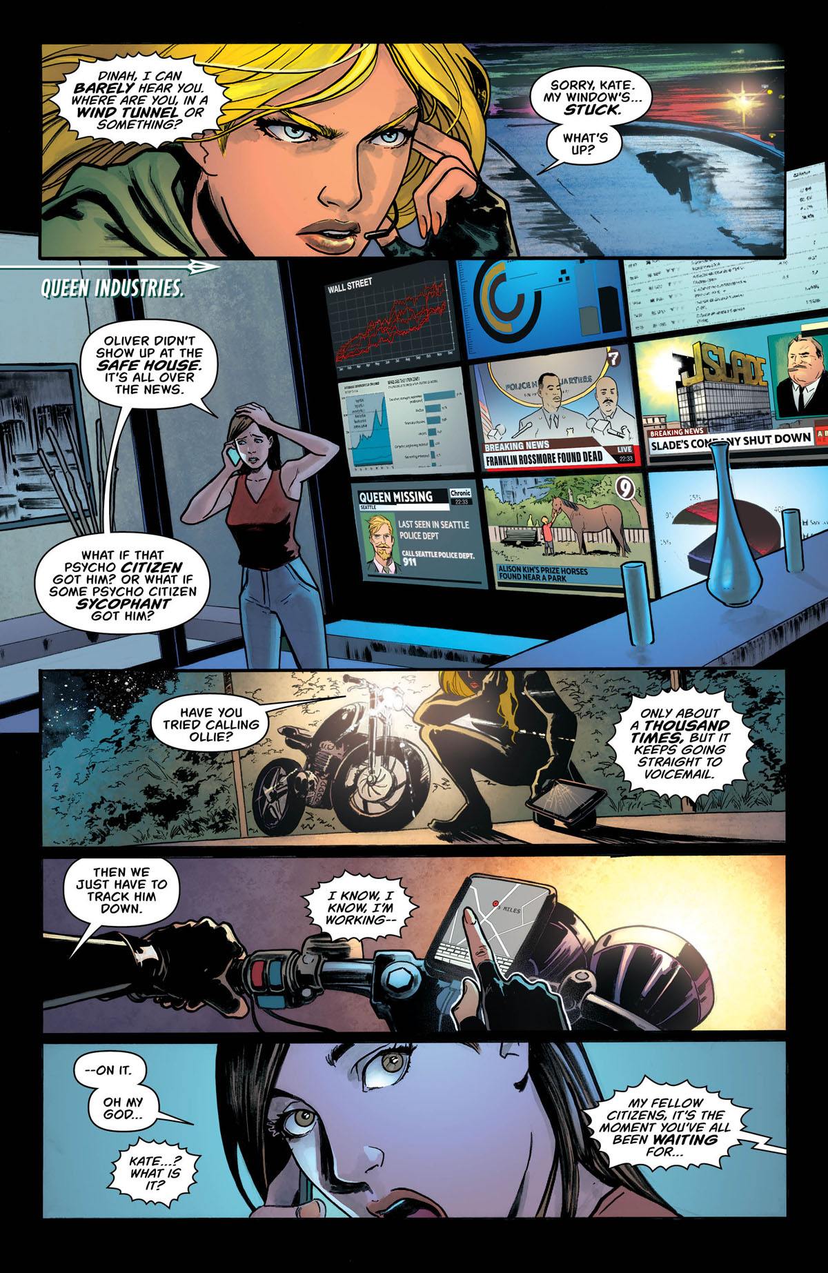 Green Arrow #47 page 1
