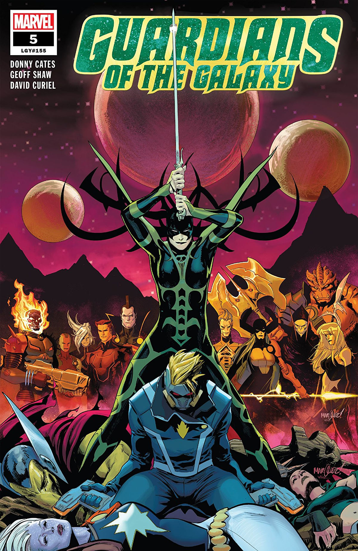 Guardians of the Galaxy #5 cover