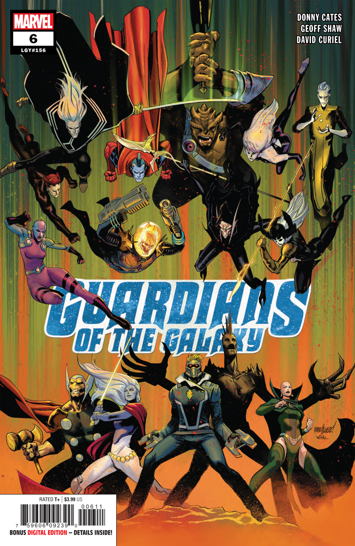 Guardians of the Galaxy #6 cover