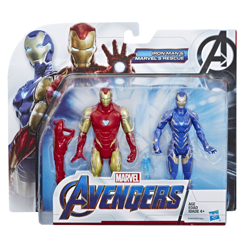 Iron Man and Rescue 6-inch carded