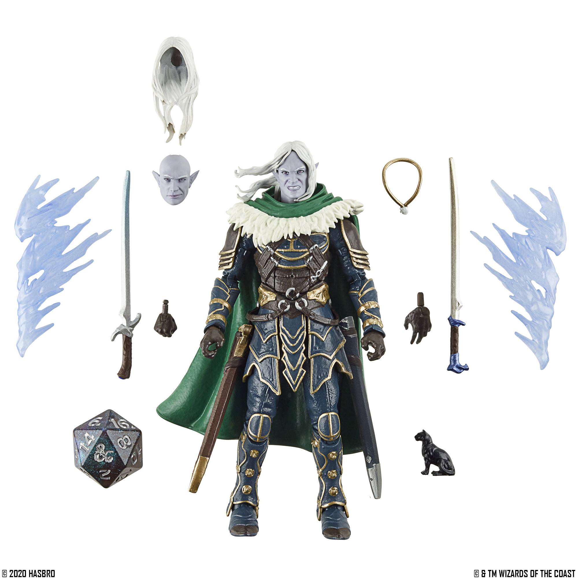 Drizzt with accessories