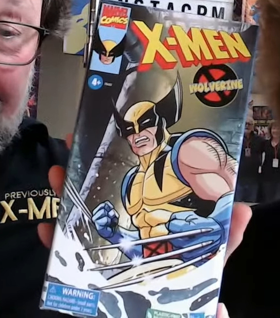 Wolverine animated VHS box