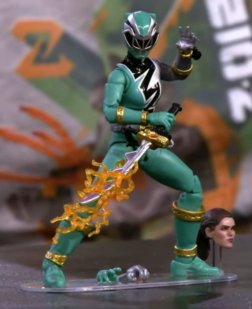 Dino Force Green Ranger Izzy