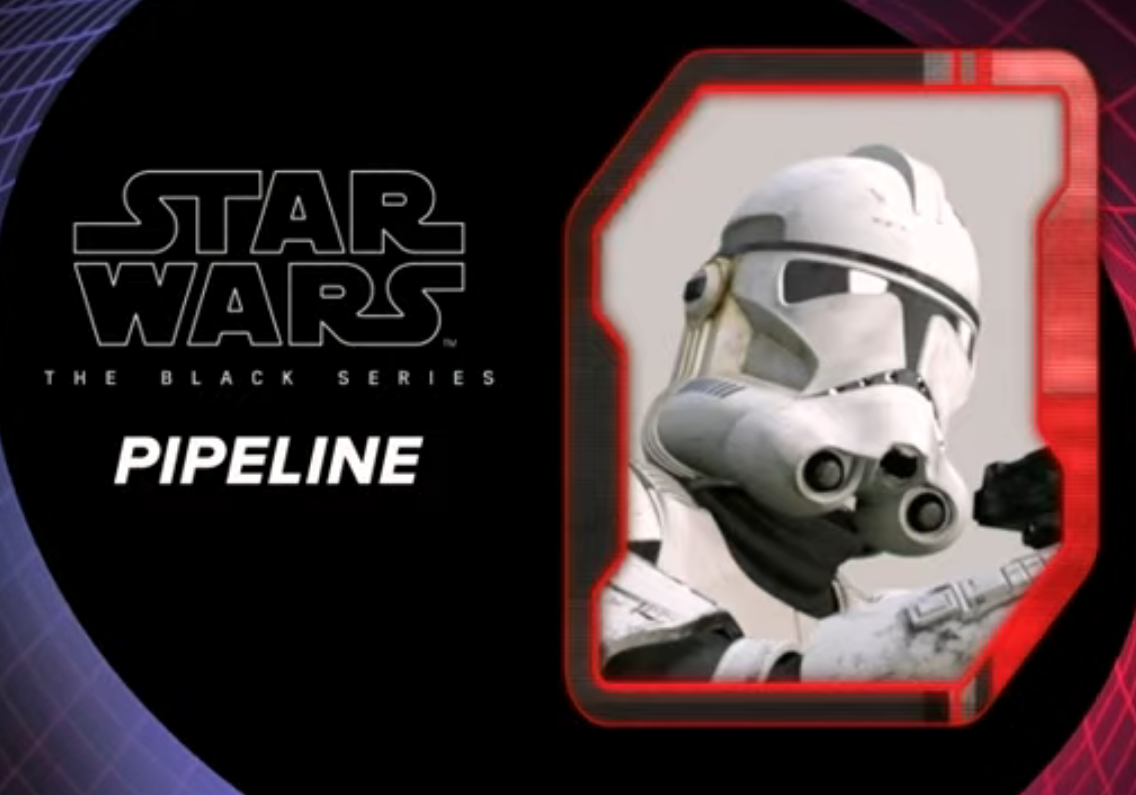 TVC Pipeline reveal - Prop replica Clone helmet