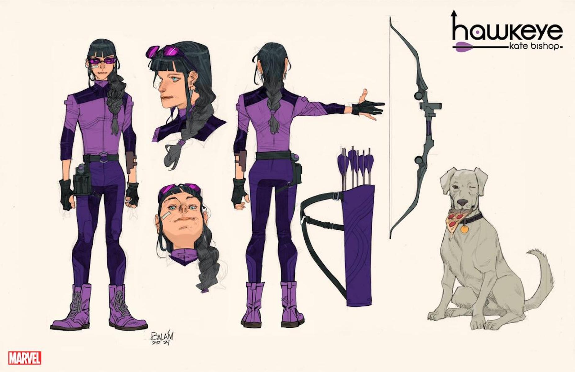 Hawkeye: Kate Bishop Designs by Enid Balám (2)
