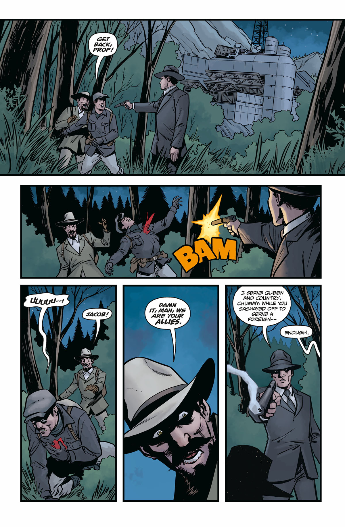 Hellboy and the BPRD 1956 #4 page 1