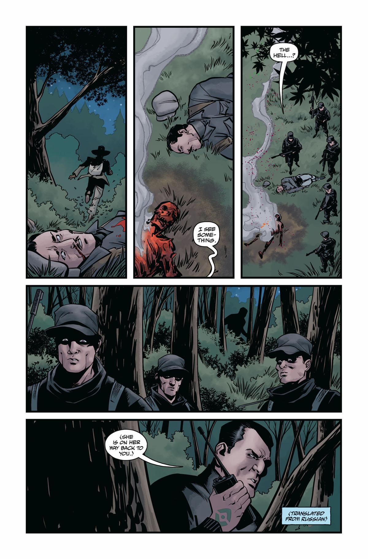 Hellboy and the BPRD 1956 #4 page 5