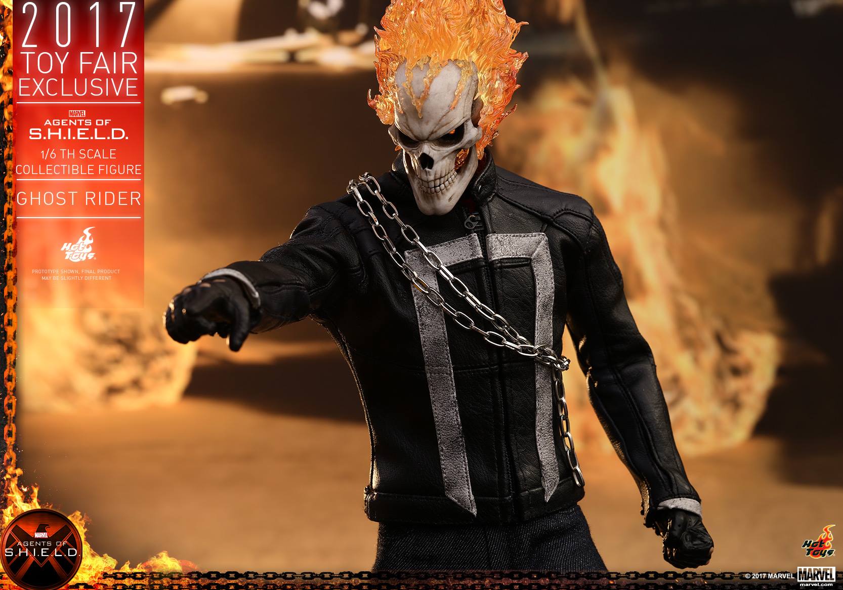 Agents of SHIELD -1/6th scale Ghost Rider Collectible Figure