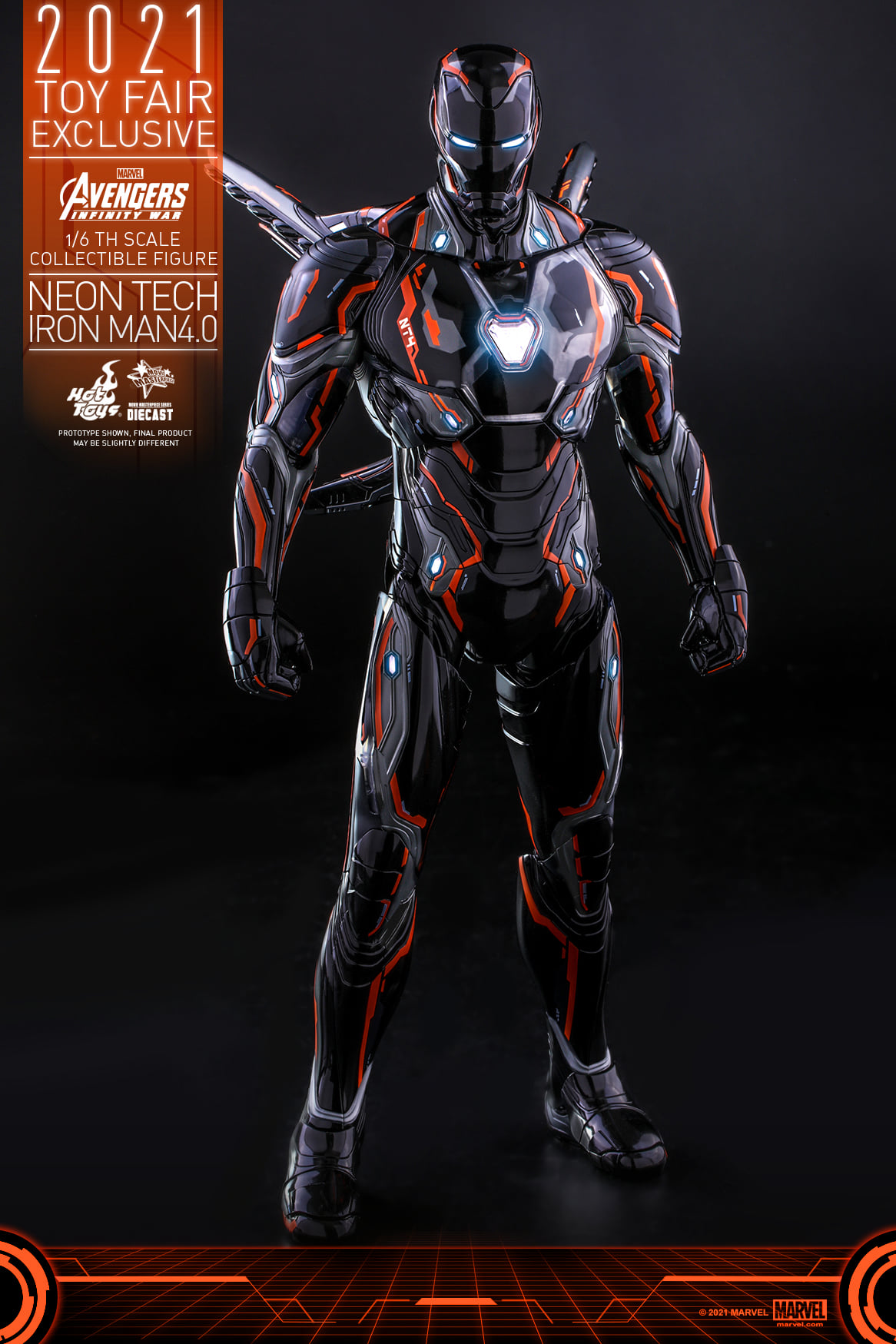 Neon Tech Iron Man 4.0 2