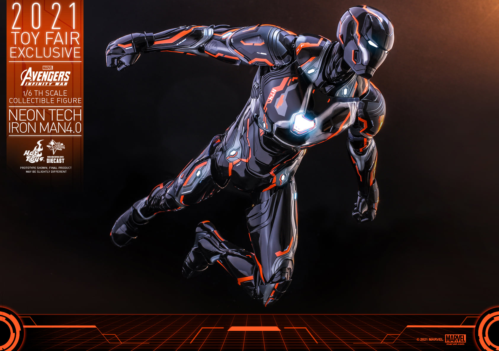 Neon Tech Iron Man 4.0 9
