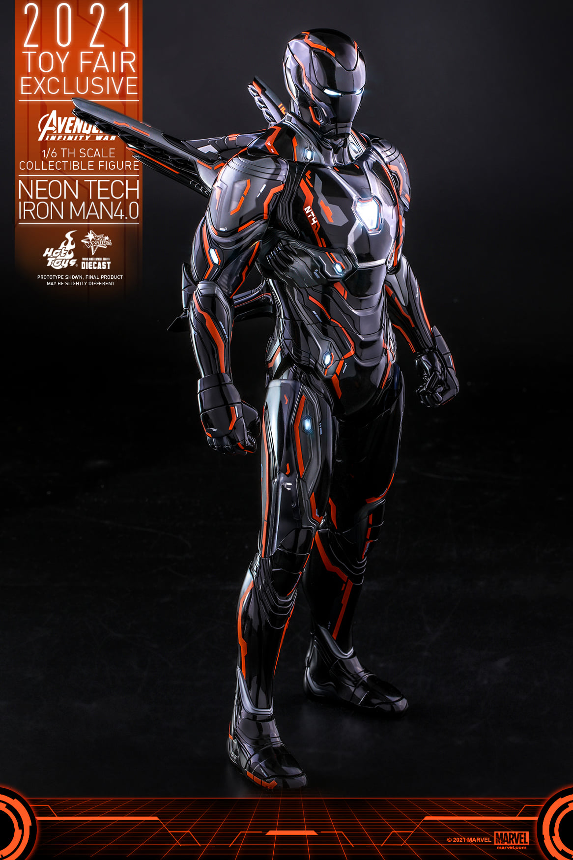 Neon Tech Iron Man 4.0 12