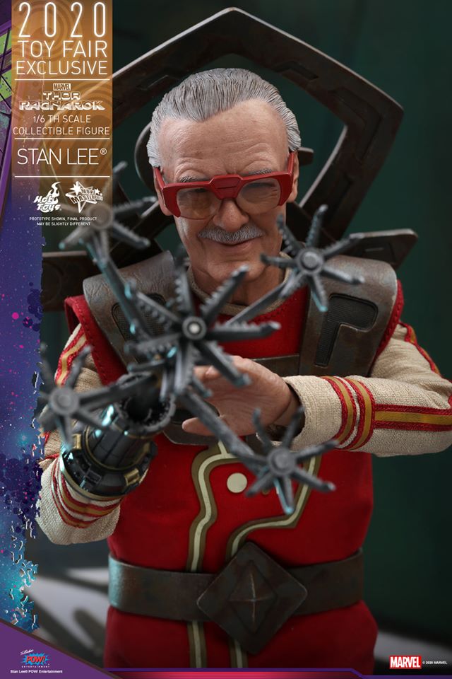 Hot Toys MMS545 Stan Lee Guardians Of The Galaxy Vol.2 1:6 - Action Figure Da Collezione Edizione Limitata