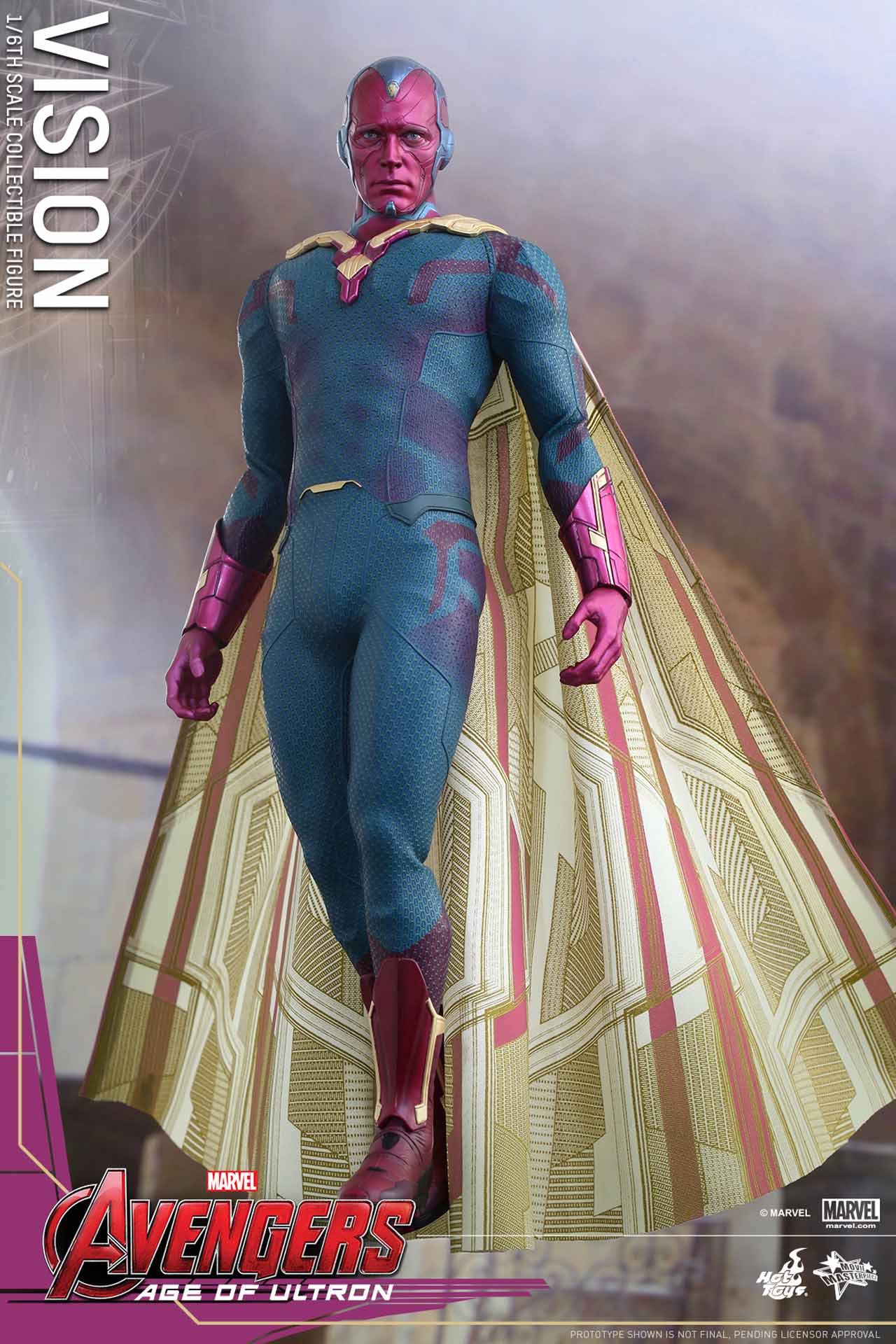 1/6th Scale Hot Toys Vision Collectible Figure