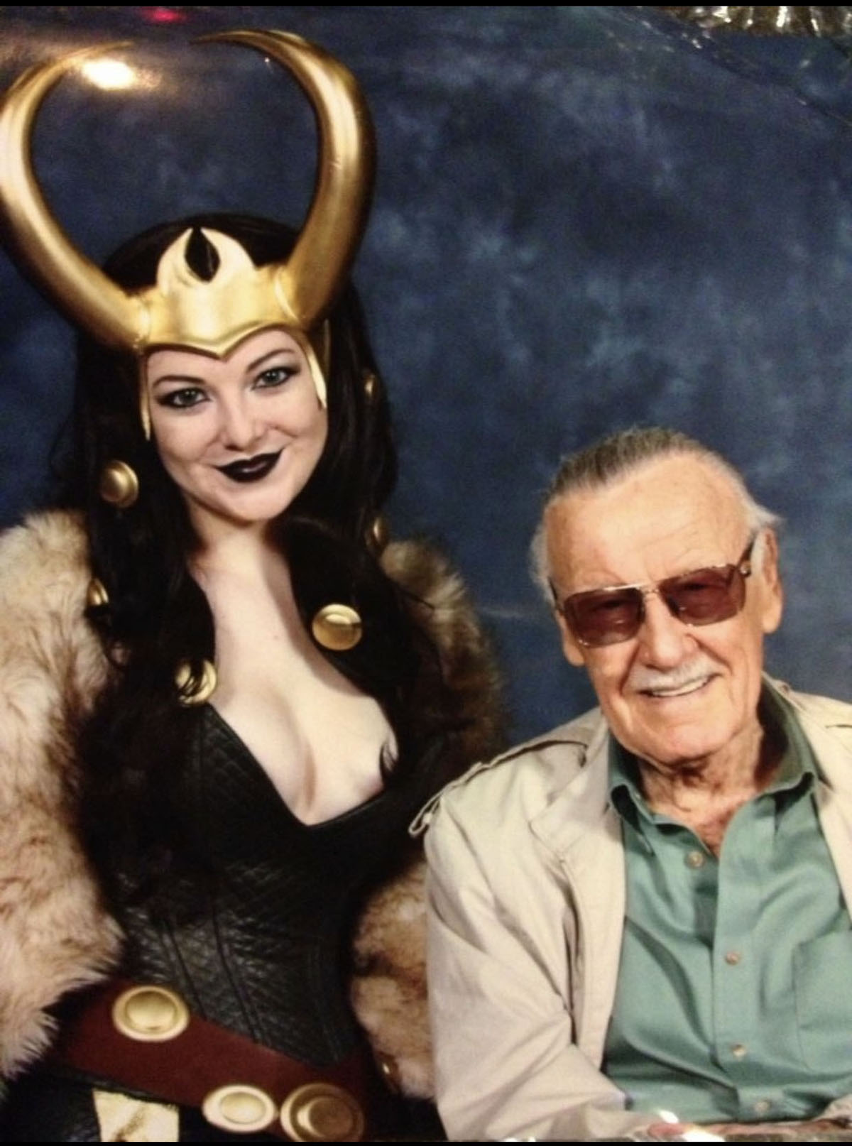 My First Cosplay: Lady Loki in 2013 with Stan Lee!