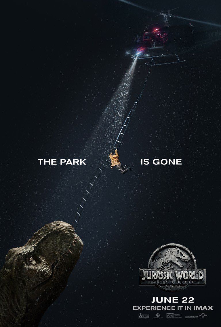 Jurassic World: Fallen Kingdom IMAX Poster