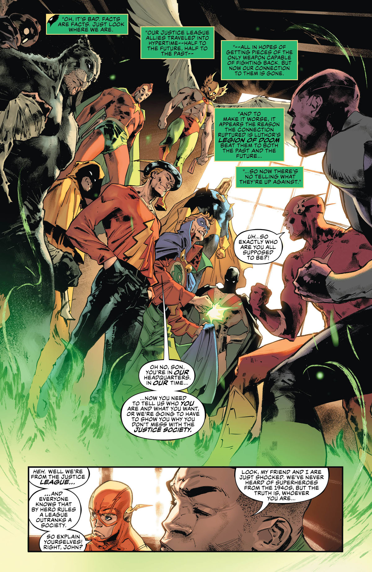 Justice League #31 page 2