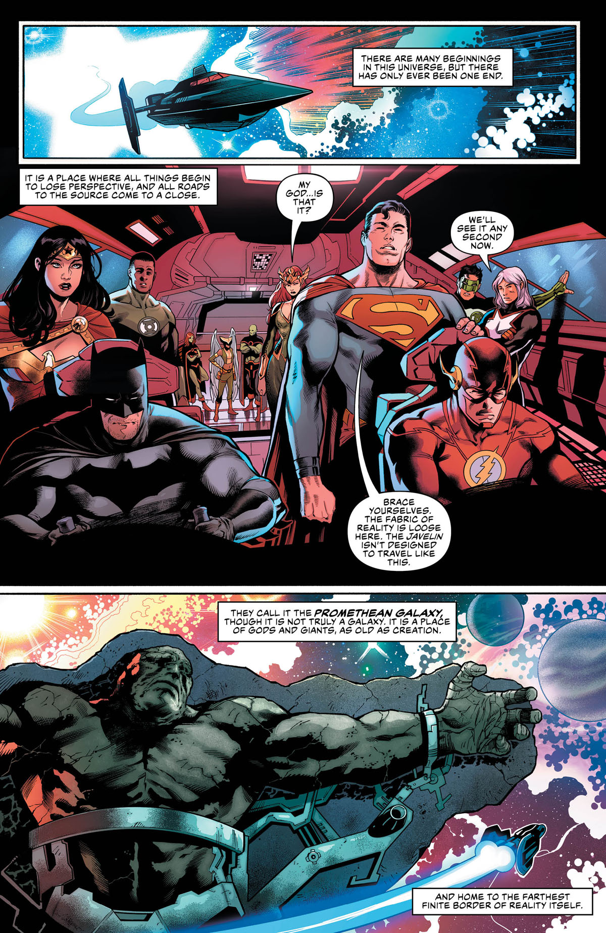 Justice League Annual #1 page 1