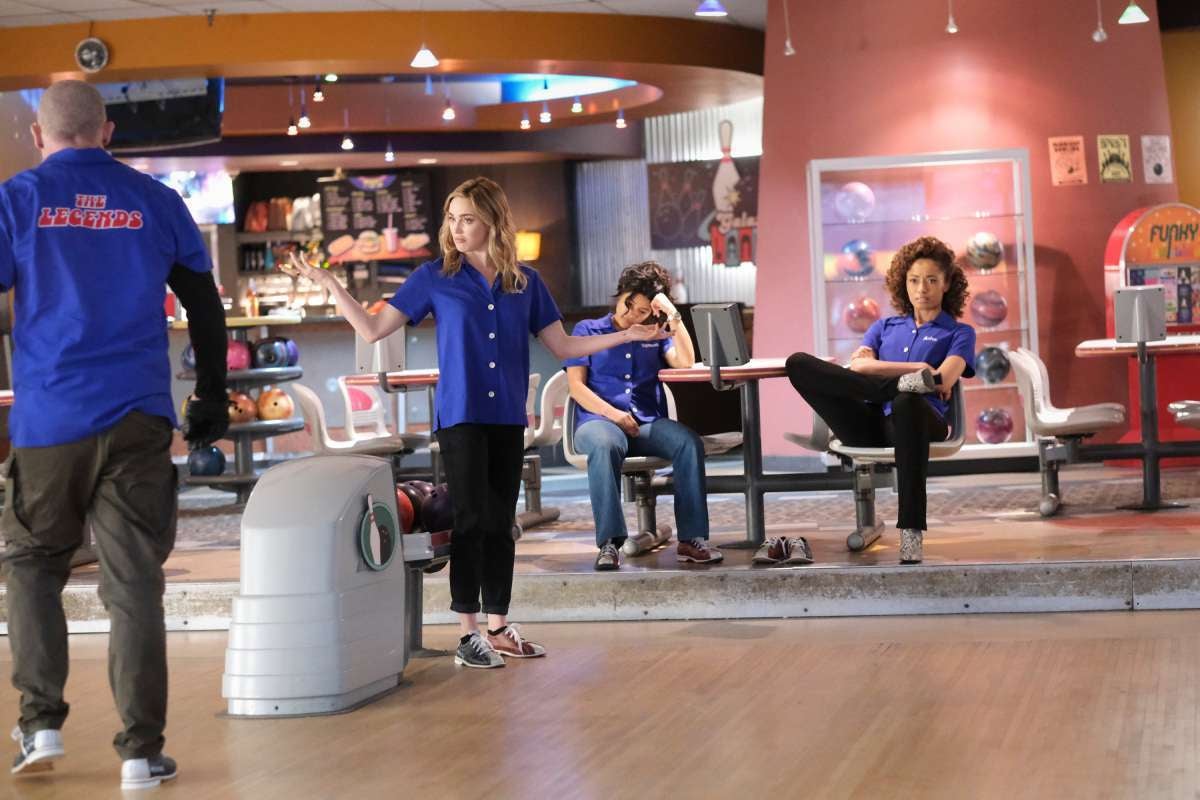 The Legends playing bowling