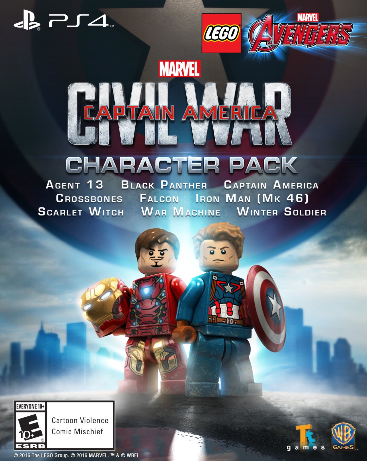 Captain America: Civil War character pack