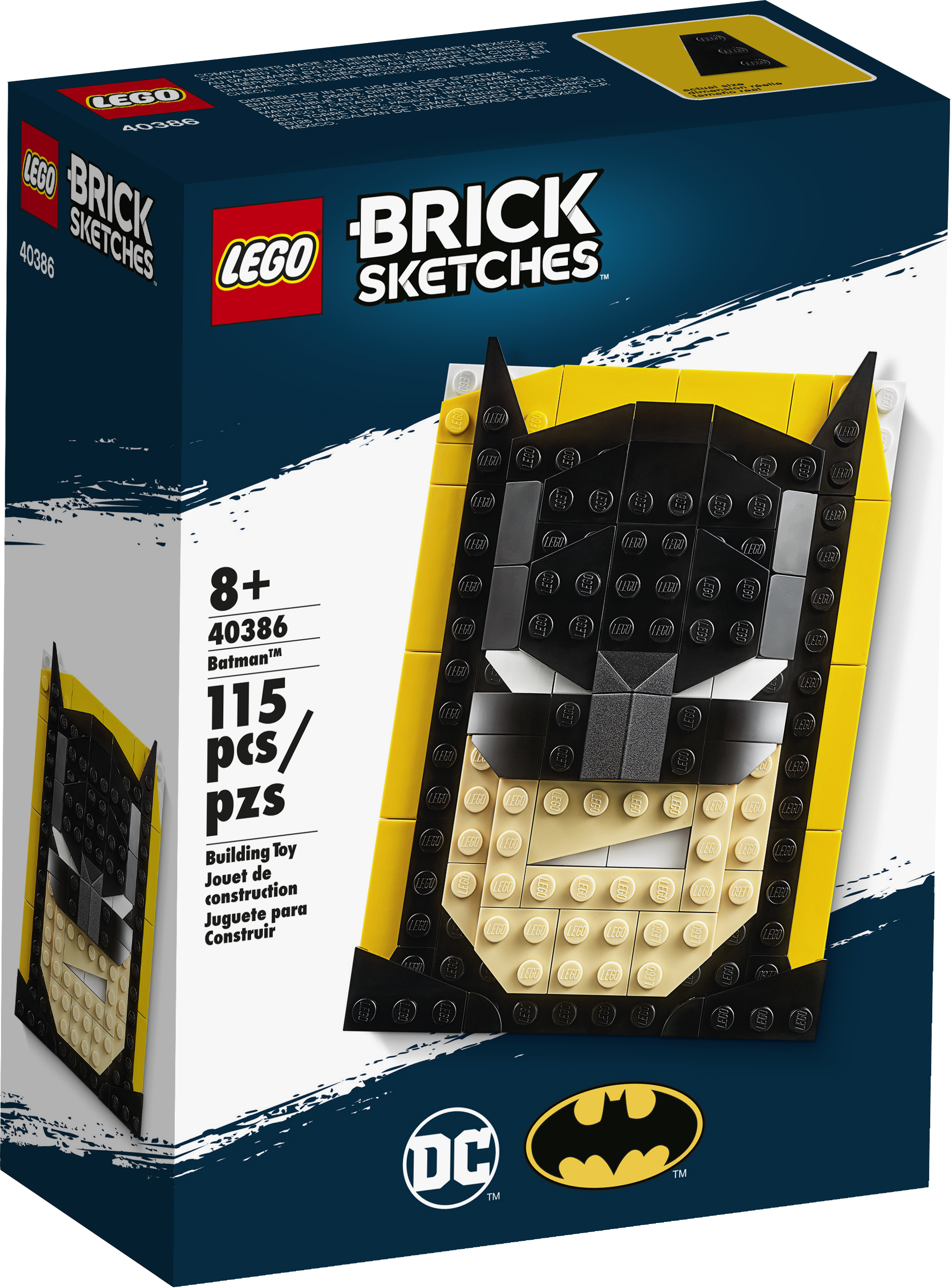 Brick Sketches Batman 1