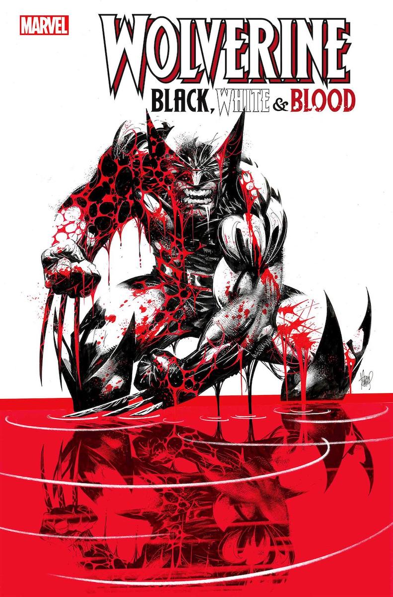 Wolverine: Black, White, and Blood #1 Cover by Adam Kubert