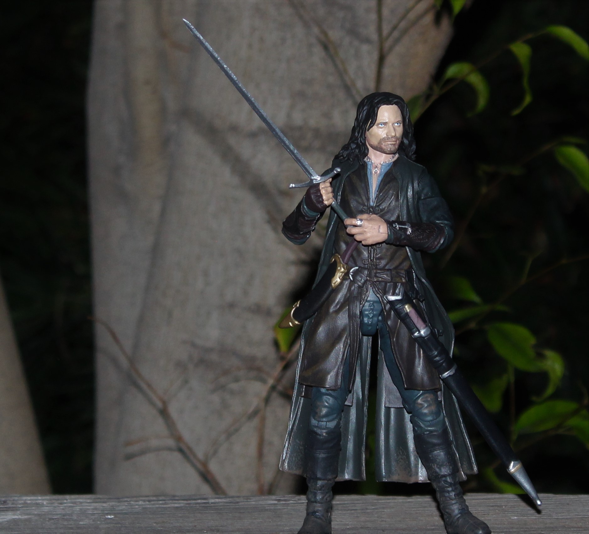 Aragorn in the forest