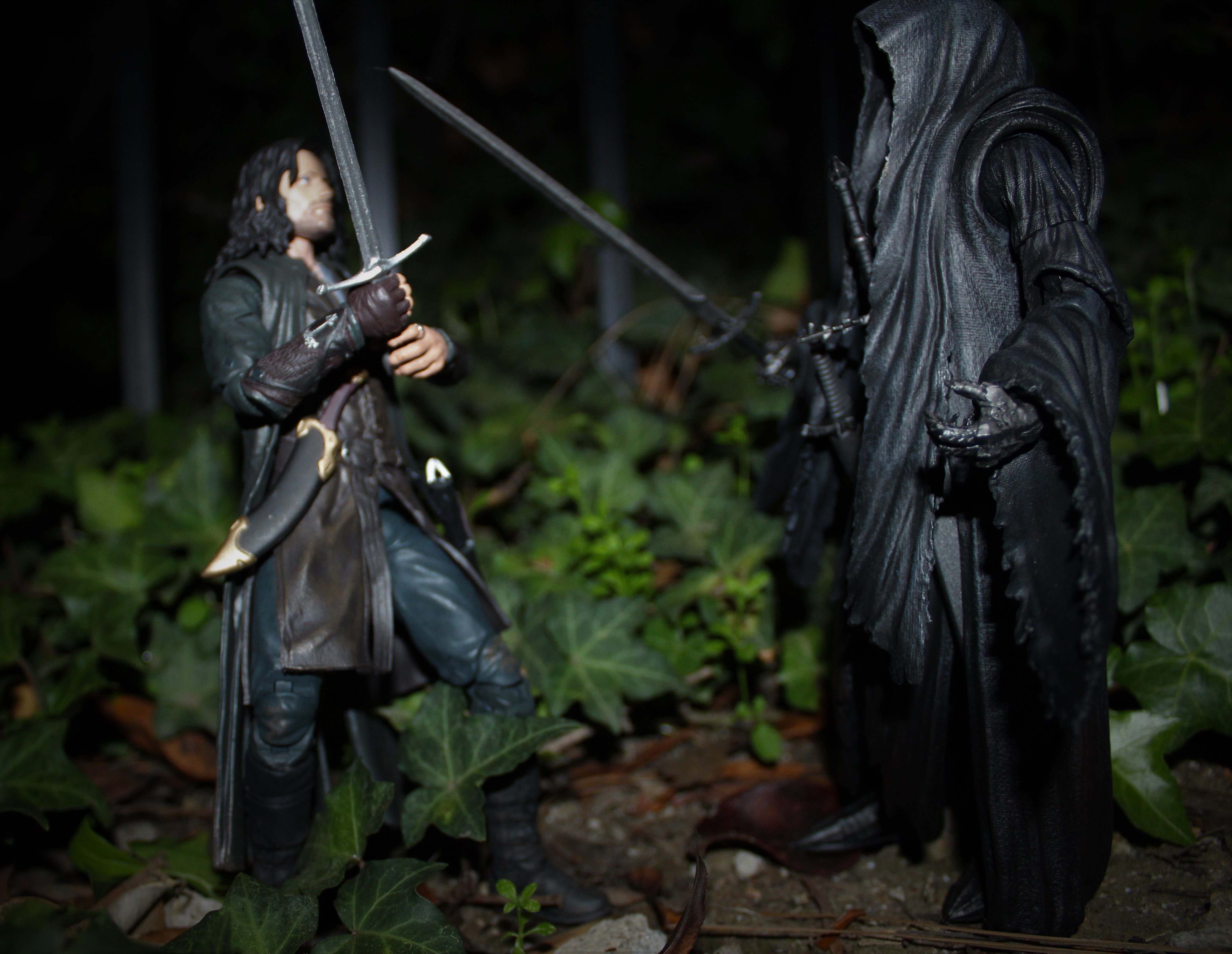 Aragorn vs. Nazgul