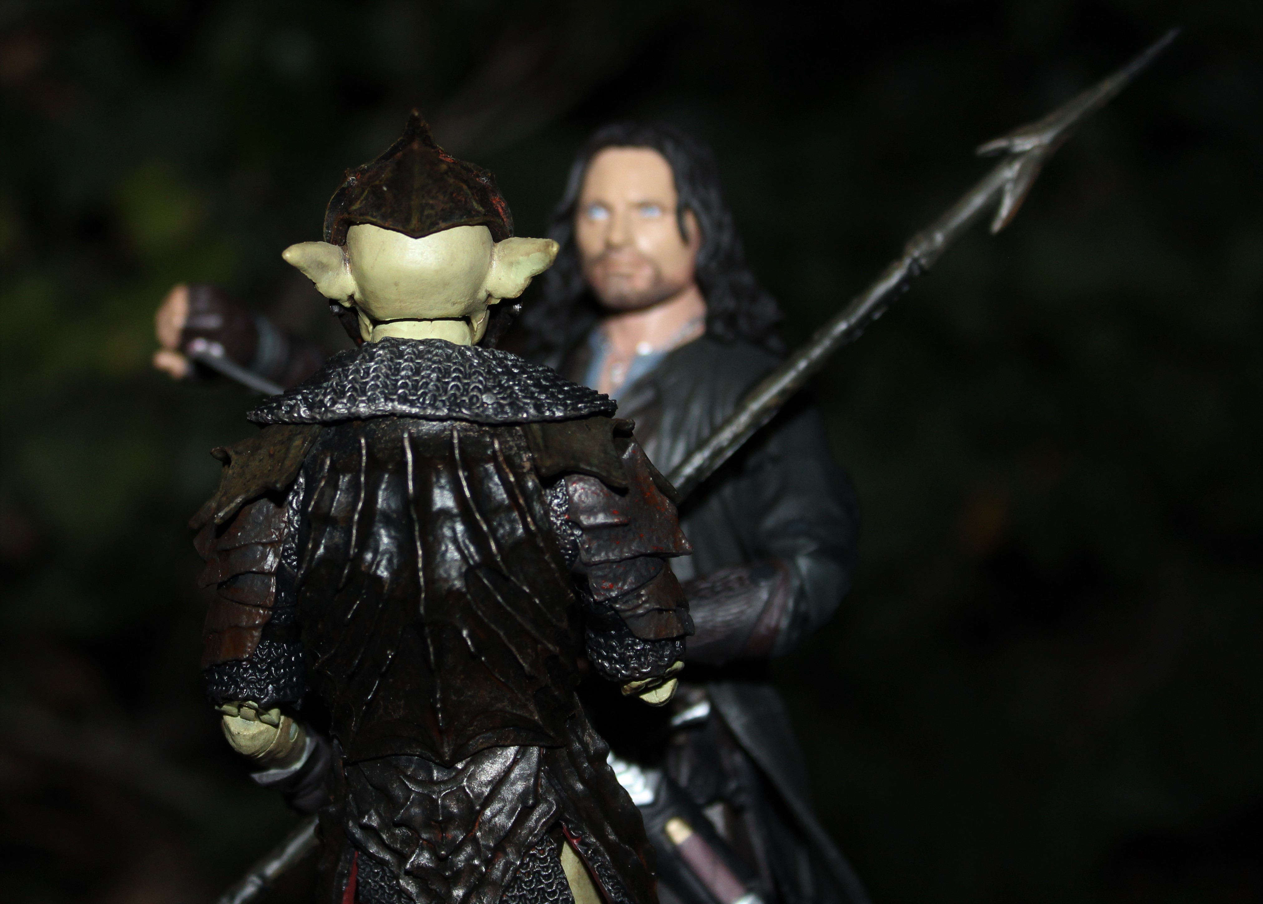 Orc vs. Aragorn